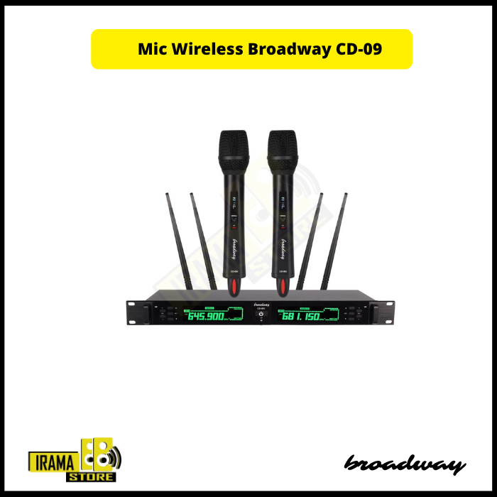 Microphone Wireless Broadway CD-09 Microphone Wireless Broadway CD-09